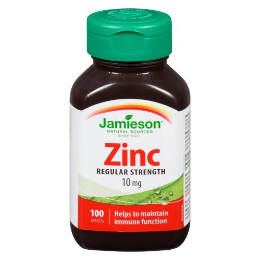 Picture of JAMIESON ZINC 10MG TABLET 100S                                             