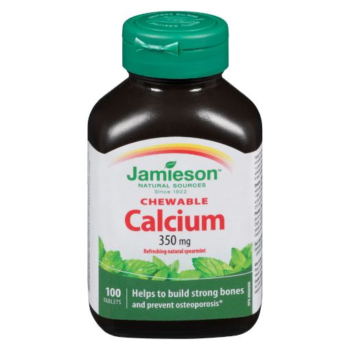 Picture of JAMIESON CALCIUM CHEWS TABLET 350MG 100S                                   