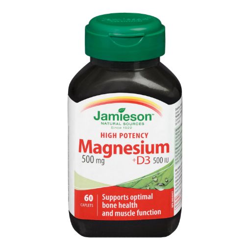 Picture of JAMIESON MAGNESIUM 500MG W/D 500MG 60S                                     