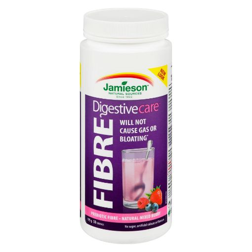 Picture of JAMIESON DIGESTIVE CARE DAILY FIBRE MIXED - BERRY 195GR                    