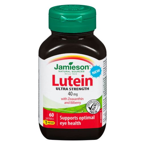 Picture of JAMIESON LUTEIN 40MG 60S                                                   