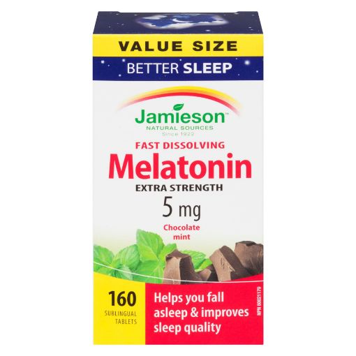 Picture of JAMIESON MELATONIN 5MG VALUE SIZE 160S                                     