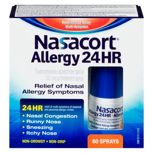 Picture of NASACORT ALLERGY 24HR - 60 DOSES                                           