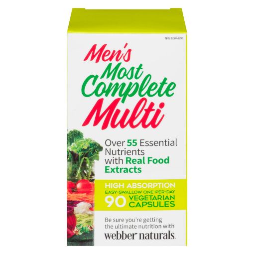 Picture of WEBBER NATURALS MENS MOST COMPLETE MULTI 90S