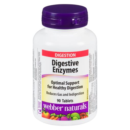 Picture of WEBBER NATURALS DIGESTIVE ENZYME TABLET 90S                                