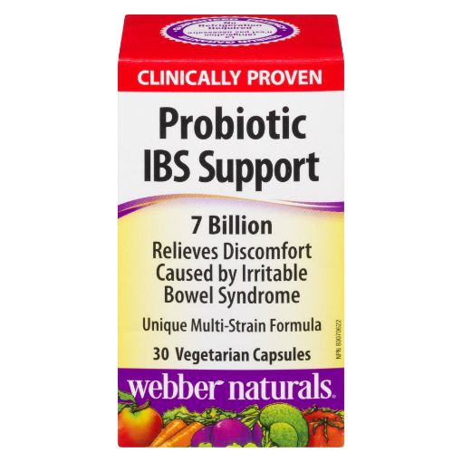 Picture of WEBBER NATURALS PROBIOTICS IBS SUPPORT 30S