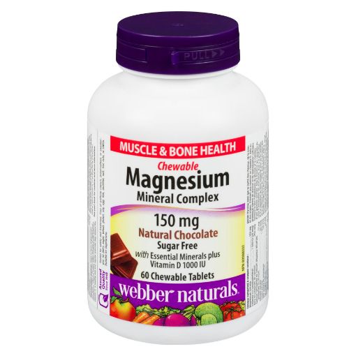 Picture of WEBBER NATURALS MAGNESIUM MINERAL COMPLEX TABLETS 60S                      