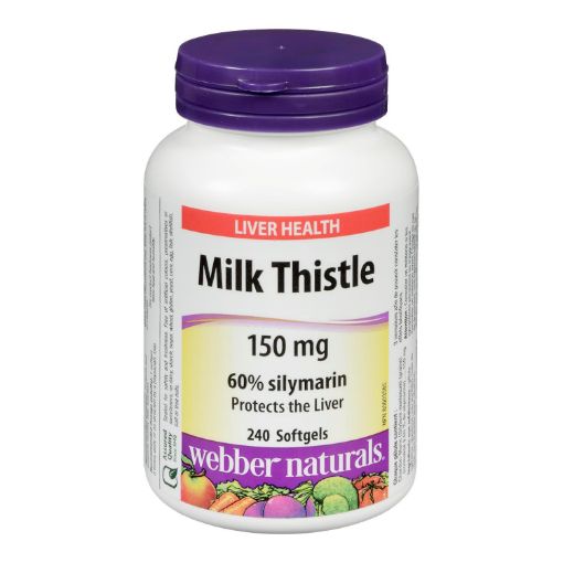 Picture of WEBBER NATURALS MILK THISTLE 150MG 240S                                    
