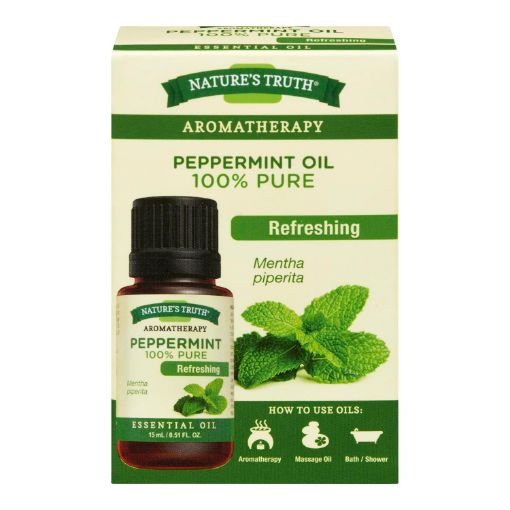 Picture of NATURES TRUTH ESSENTIAL OIL - PEPPERMINT OIL 15ML                          