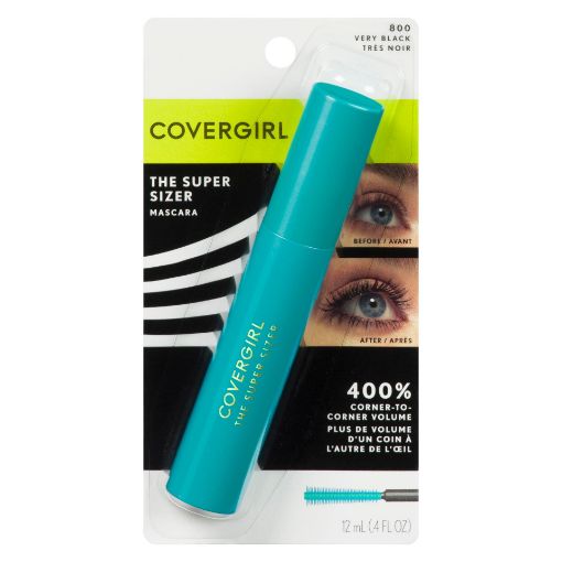 Picture of COVERGIRL THE SUPER SIZER MASCARA - VERY BLACK C3A                         