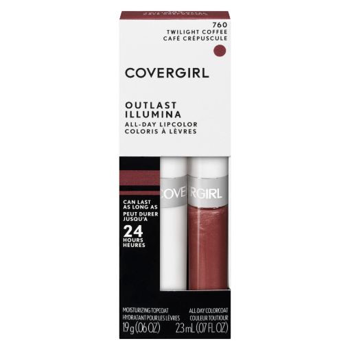 Picture of COVERGIRL OUTLAST ALL-DAY LIP COLOR - TWILIGHT COFFEE                      