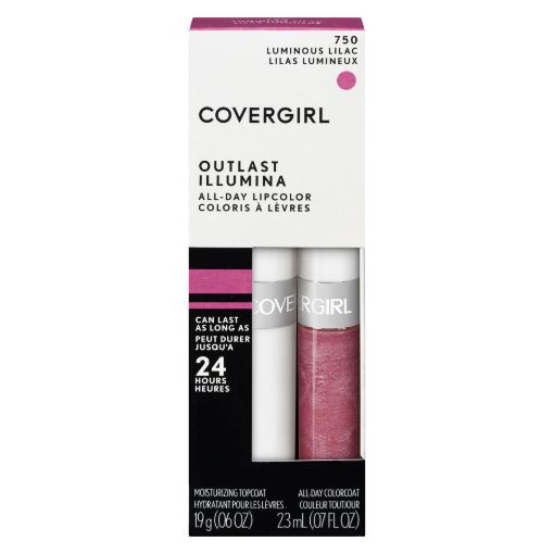 Picture of COVERGIRL OUTLAST ALL-DAY LIP COLOR - LUMINOUS LILAC                       