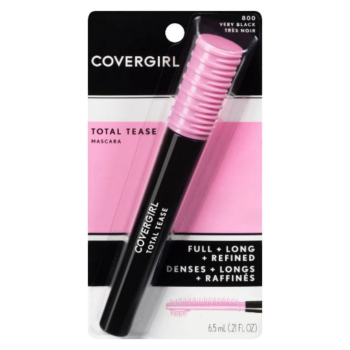 Picture of COVERGIRL TOTAL TEASE MASCARA - VERY BLACK 800 6.5ML                       