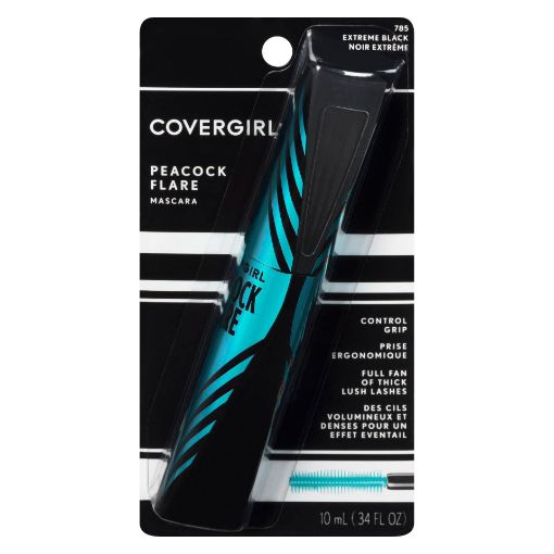 Picture of COVERGIRL PEACOCK FLARE MASCARA - EXTREME BLACK                            