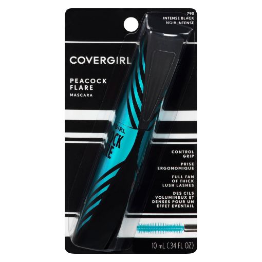 Picture of COVERGIRL PEACOCK FLARE MASCARA - INTENSE BLACK                            