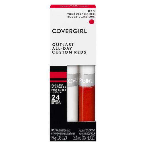 Picture of COVERGIRL OUTLAST ALL-DAY LIP COLOR - CLASSIC RED                          
