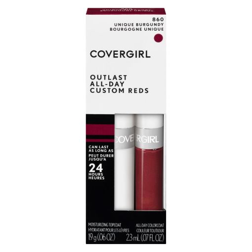 Picture of COVERGIRL OUTLAST ALL-DAY LIP COLOR - UNIQUE BURGUNDY                      