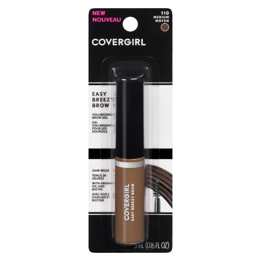 Picture of COVERGIRL EASY BREEZY BROW VOLUMIZING BROW GEL - MEDIUM BROWN              