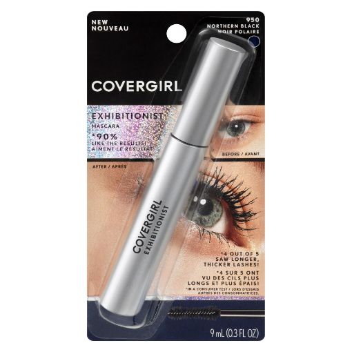 Picture of COVERGIRL EXHIBITIONIST MASCARA - NORTHERN BLACK                         