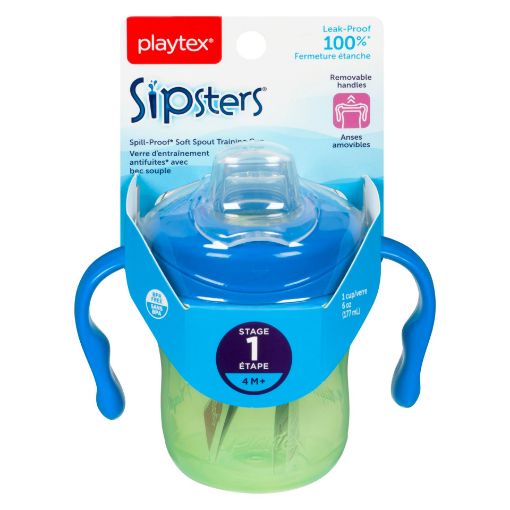 Picture of PLAYTEX INFANT THE FIRST SIPSTER SPILL-PROOF CUP 7OZ                       