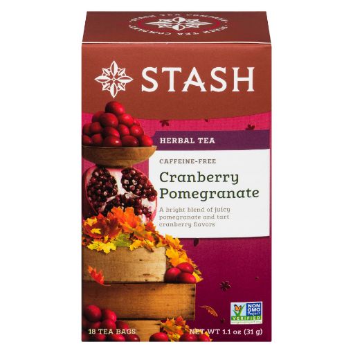 Picture of STASH HERBAL TEA - CRANBERRY POMEGRANATE 18S