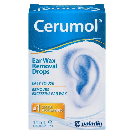 Picture of CERUMOL EAR WAX REMOVER DROPS 11ML                                         