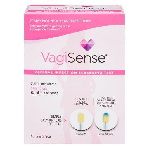 Picture of VAGISENSE VAGINAL INFECTION SCREENING TEST KIT 2S                          