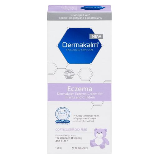 Picture of DERMAKALM ECZEMA CREAM FOR INFANTS and CHILDREN 100GR