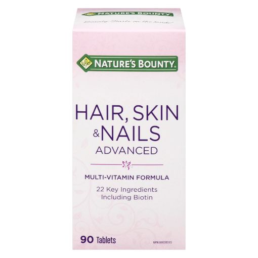 Picture of NATURES BOUNTY HAIR, SKIN and NAILS TABLETS - ADVANCED 90S