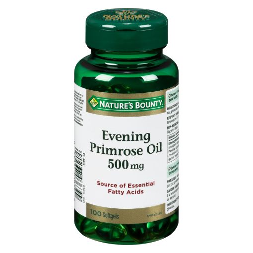 Picture of NATURES BOUNTY EVENING PRIMROSE OIL - SOFTGEL CAPSULE 500MG 100S           