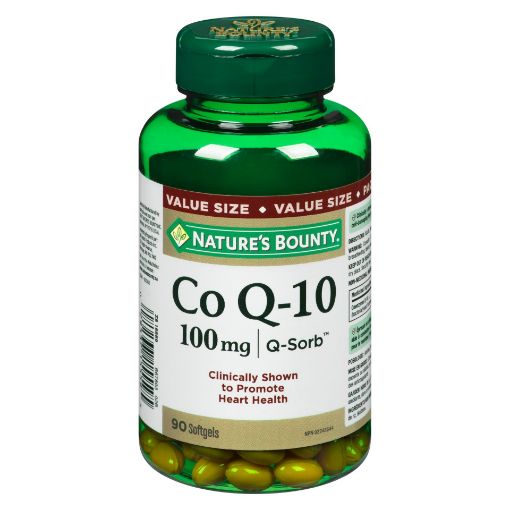 Picture of NATURES BOUNTY CO-Q10 100MG SOFTGEL 90S                                    