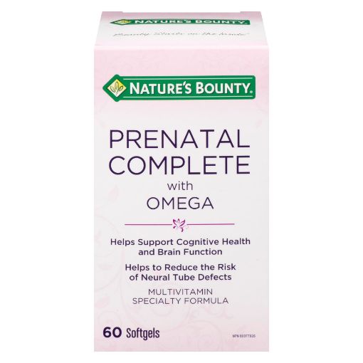Picture of NATURES BOUNTY PRENATAL DHA MULTIVITAMIN SOFTGEL 60S                       