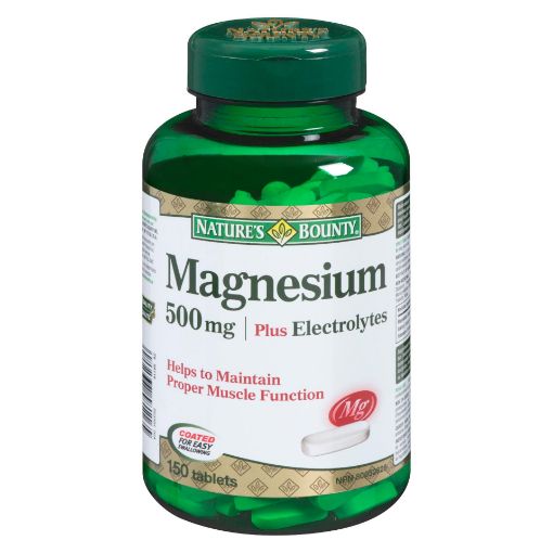 Picture of NATURES BOUNTY MAGNESIUM PLUS ELECTROLYTES 150S