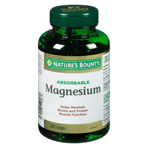 Picture of NATURES BOUNTY MAGNESIUM 400MG 125S