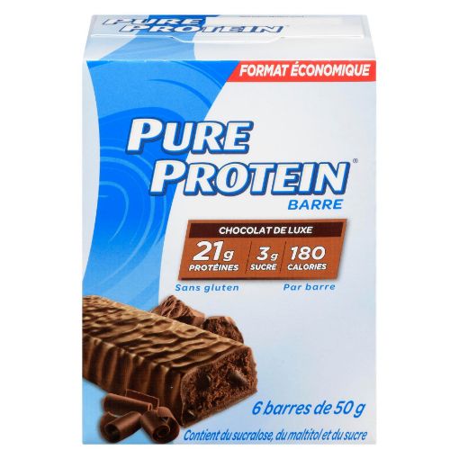 Picture of PURE PROTEIN BARS - CHOCOLATE DELUXE 6X50GR