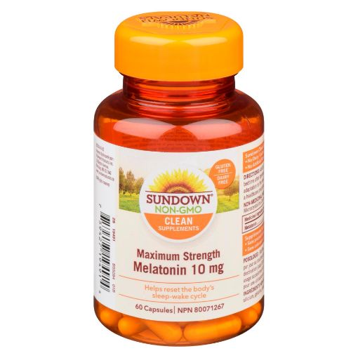 Picture of SUNDOWN NATURALS MELATONIN 10MG 60S                                        