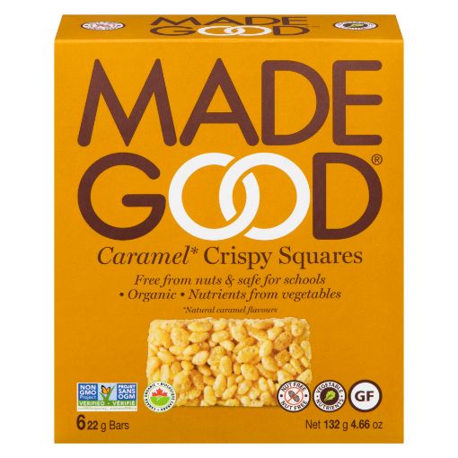 Picture of MADEGOOD SQUARES CARAMEL 132GR 