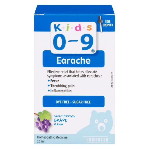 Picture of KIDS 0-9 EARACHE SOLUTION 25ML