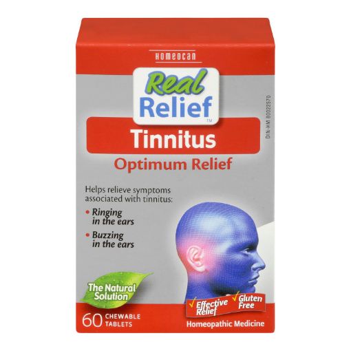Picture of HOMEOCAN TINNITUS RELIEF - CHEWABLE TABLETS 60S               