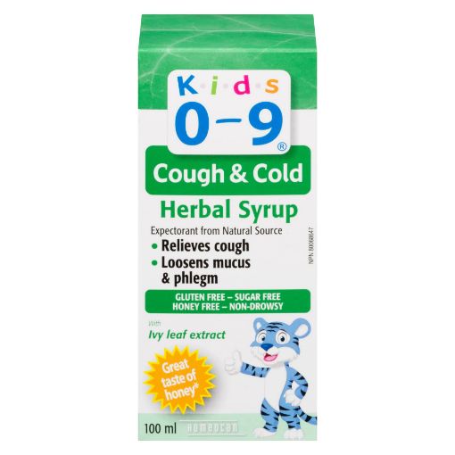 Picture of KIDS 0-9 COUGH and COLD HERBAL SYRUP 100ML