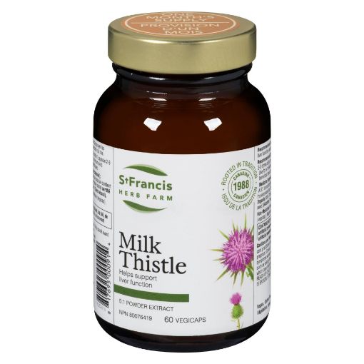 Picture of ST. FRANCIS MILK THISTLE - VEGETABLE CAPSULES 60S                   