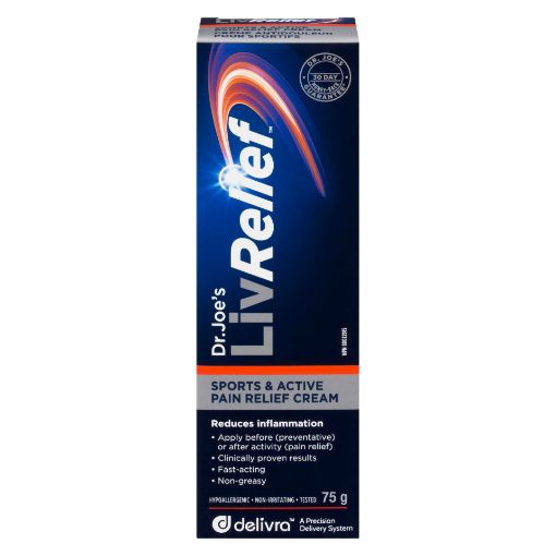 Picture of LIVRELIEF SPORT and ACTIVE PAIN RELIEF CREAM - 75GR