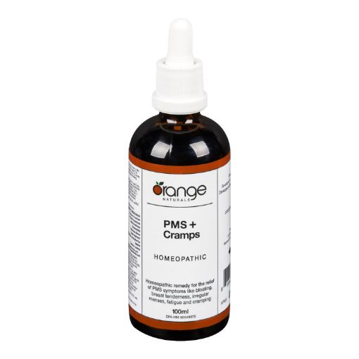 Picture of ORANGE NATURALS PMS+CRAMPS HOMEOPATHIC 100ML                               