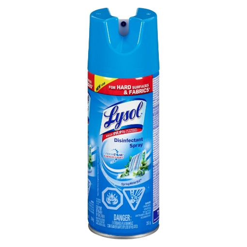 Picture of LYSOL DISINFECTANT SPRAY - SPRING WATERFALL 350GR                          