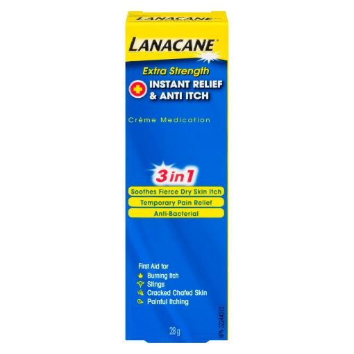 Picture of LANACANE ANTI-ITCH CREAM - EXTRA STRENGTH 28GR                             