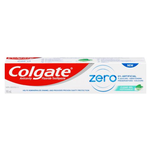 Picture of COLGATE ZERO TOOTHPASTE - PEPPERMINT 98ML                                  