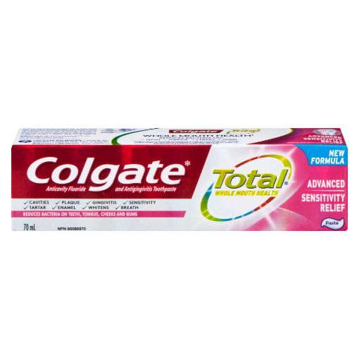 Picture of COLGATE TOTAL ADVANCED HEALTH TOOTHPASTE - SENSITIVE 70ML                  