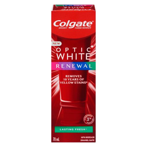 Picture of COLGATE OPTIC WHITE RENEWAL TOOTHPASTE - LASTING FRESH 70ML                