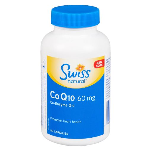 Picture of SWISS NATURAL COQ10 CAPLET 60MG 60S                                        