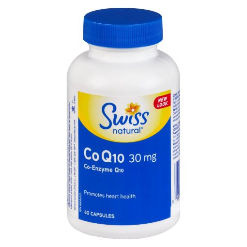 Picture of SWISS NATURAL COQ10 CAPLET 30MG 60S                                        
